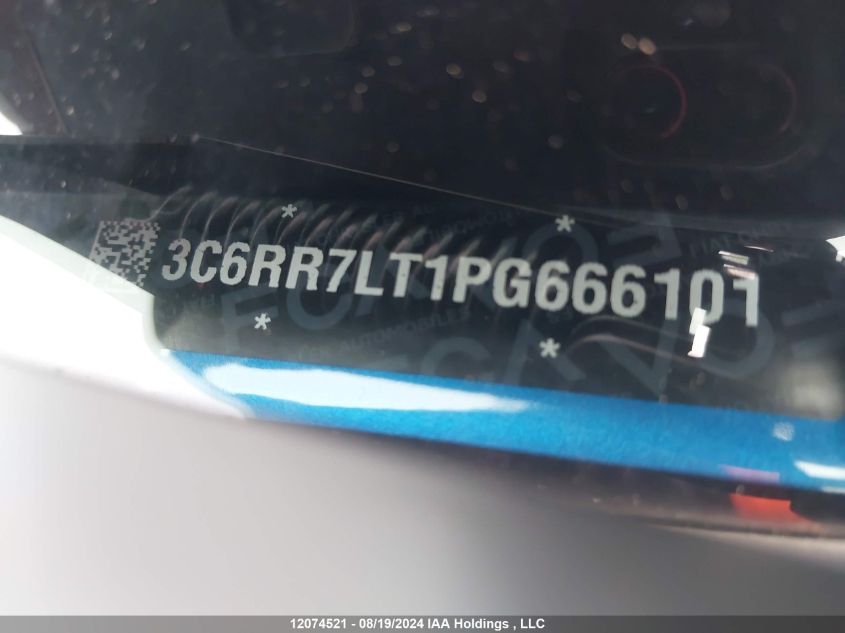 2023 Ram 1500 Classic Slt VIN: 3C6RR7LT1PG666101 Lot: 12074521