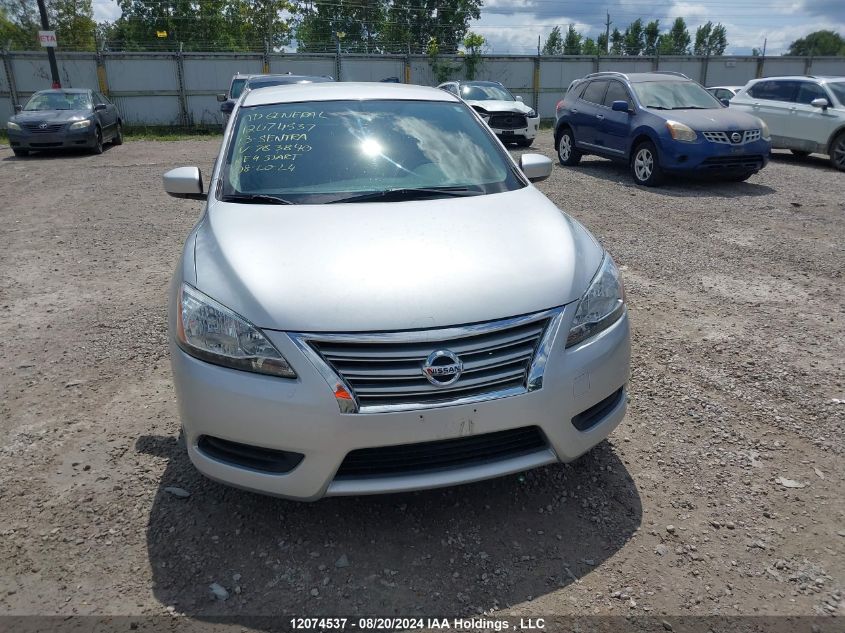 3N1AB7AP2DL783840 2013 Nissan Sentra S/Sv/Sr/Sl