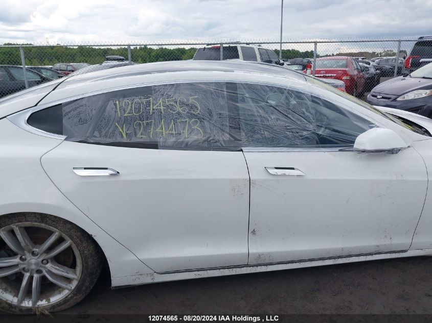 2018 Tesla Model S 100D/75D/P100D VIN: 5YJSA1E26JF274473 Lot: 12074565