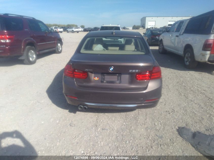 2013 BMW 328 Xi VIN: WBA3B3C52DF534696 Lot: 12074586