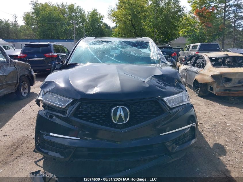 2019 Acura Mdx VIN: 5J8YD4H43KL805256 Lot: 12074639