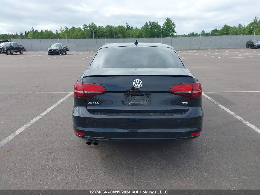 2017 Volkswagen Jetta Se VIN: 3VWDB7AJ5HM288745 Lot: 12074656