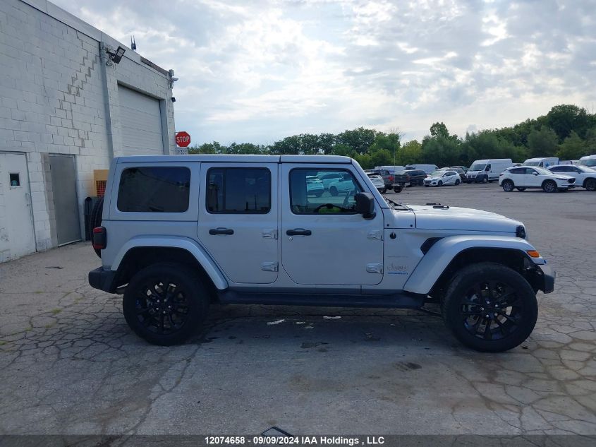 2023 Jeep Wrangler Sahara 4Xe VIN: 1C4JJXP65PW613484 Lot: 12074658