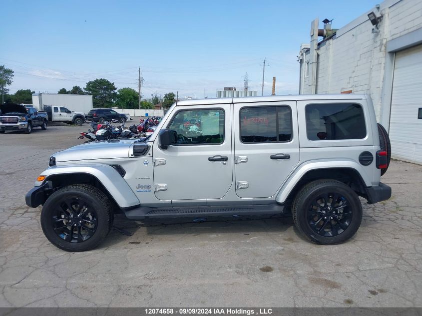 2023 Jeep Wrangler Sahara 4Xe VIN: 1C4JJXP65PW613484 Lot: 12074658