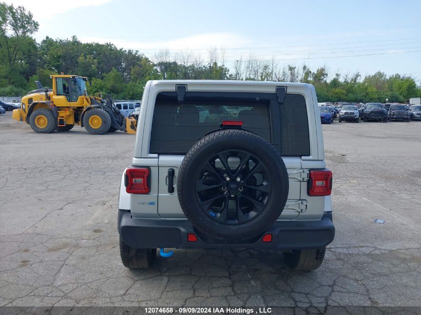 2023 Jeep Wrangler Sahara 4Xe VIN: 1C4JJXP65PW613484 Lot: 12074658