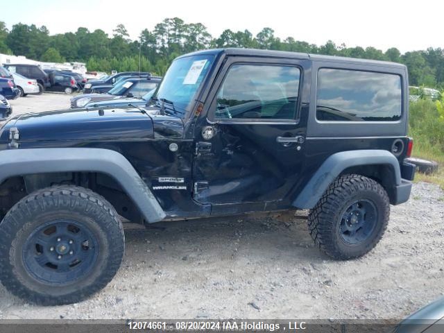 2013 Jeep Wrangler Sport VIN: 1C4AJWAG3DL598234 Lot: 12074661