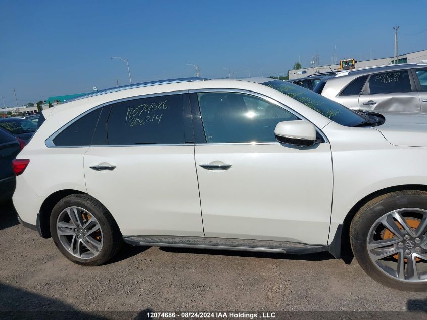 2018 Acura Mdx VIN: 5J8YD4H47JL802214 Lot: 12074686