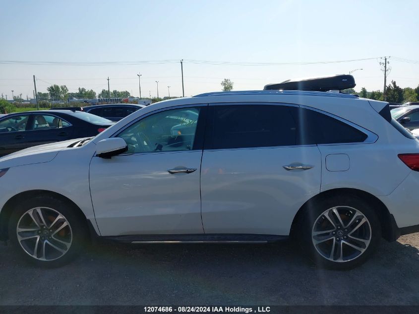 2018 Acura Mdx VIN: 5J8YD4H47JL802214 Lot: 12074686