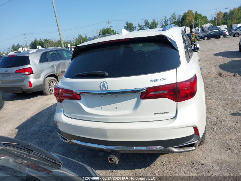 2018 Acura Mdx VIN: 5J8YD4H47JL802214 Lot: 12074686