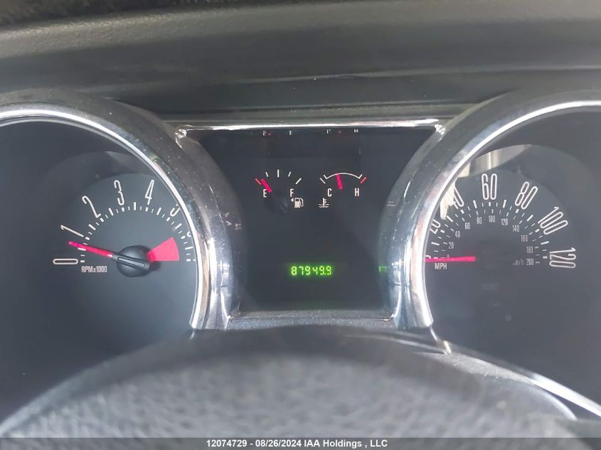 2007 Ford Mustang VIN: 1ZVFT84N175359339 Lot: 12074729