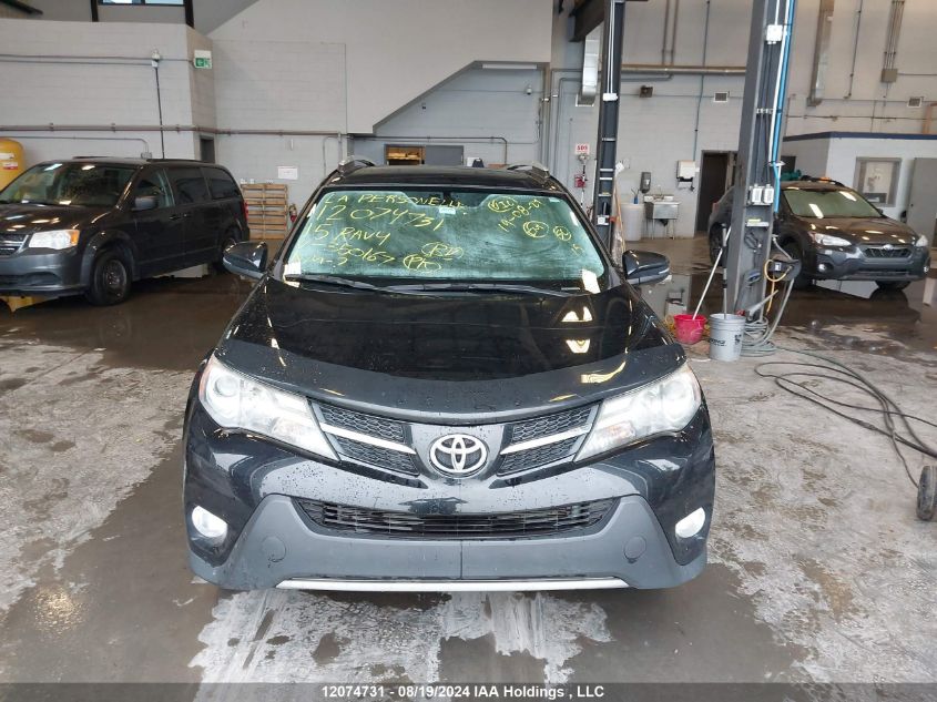 2015 Toyota Rav4 Limited VIN: 2T3DFREV1FW350167 Lot: 12074731