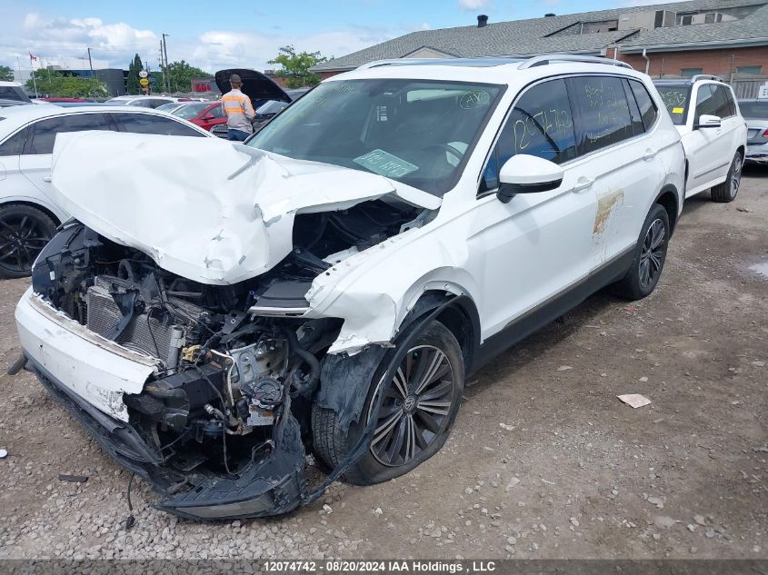 2018 Volkswagen Tiguan Sel Premium VIN: 3VV4B7AX9JM012390 Lot: 12074742