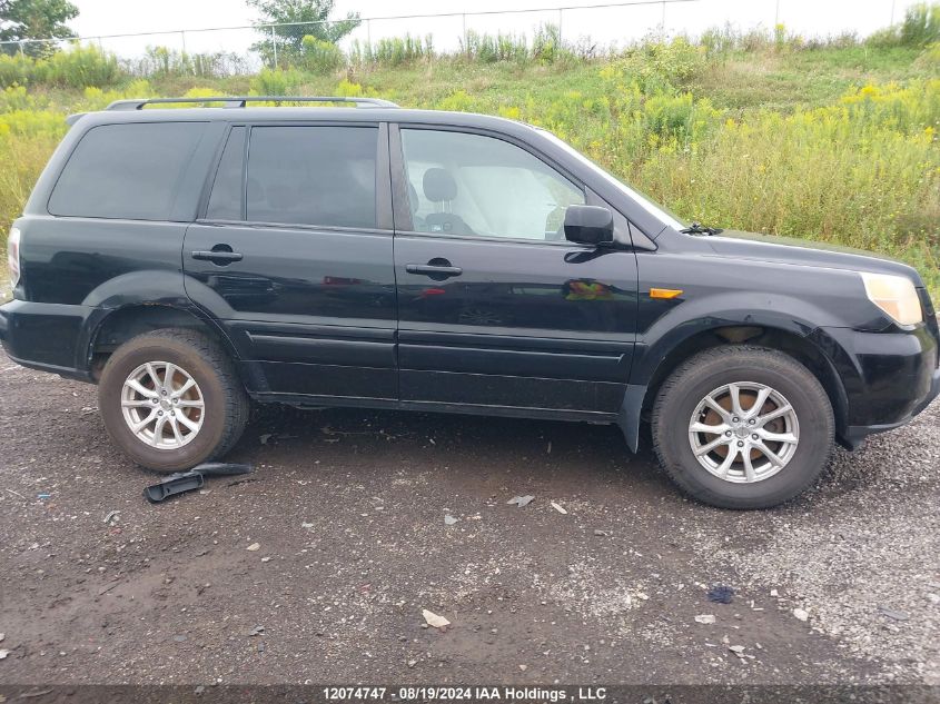 2008 Honda Pilot Lx VIN: 5FNYF28168B500123 Lot: 12074747