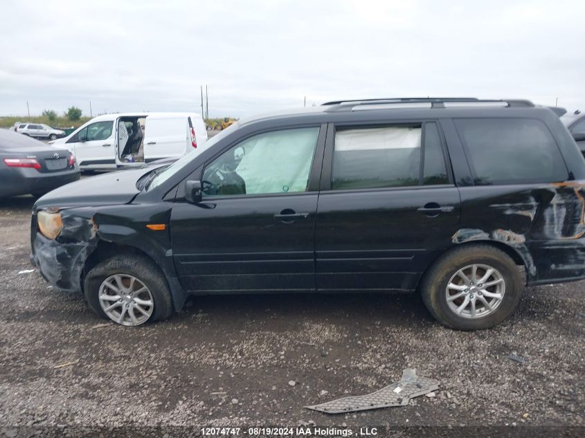 2008 Honda Pilot Lx VIN: 5FNYF28168B500123 Lot: 12074747