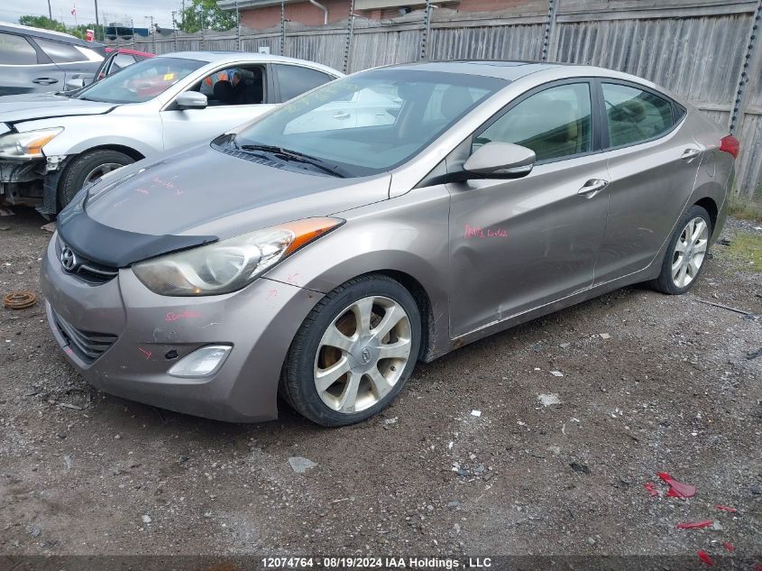 5NPDH4AE4BH056931 2011 Hyundai Elantra Limited