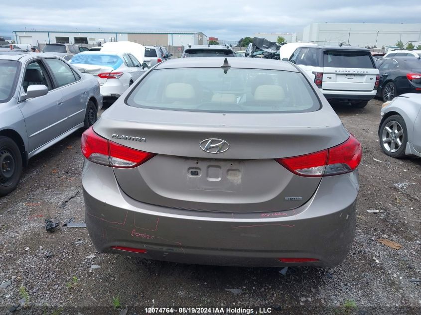 5NPDH4AE4BH056931 2011 Hyundai Elantra Limited