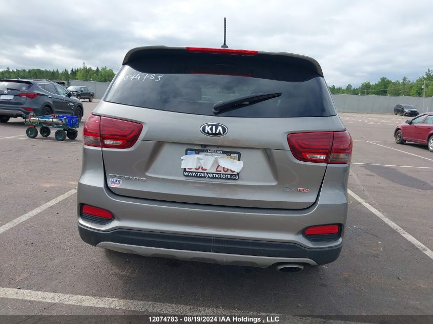 2019 Kia Sorento VIN: 5XYPHDA3XKG475076 Lot: 12074783