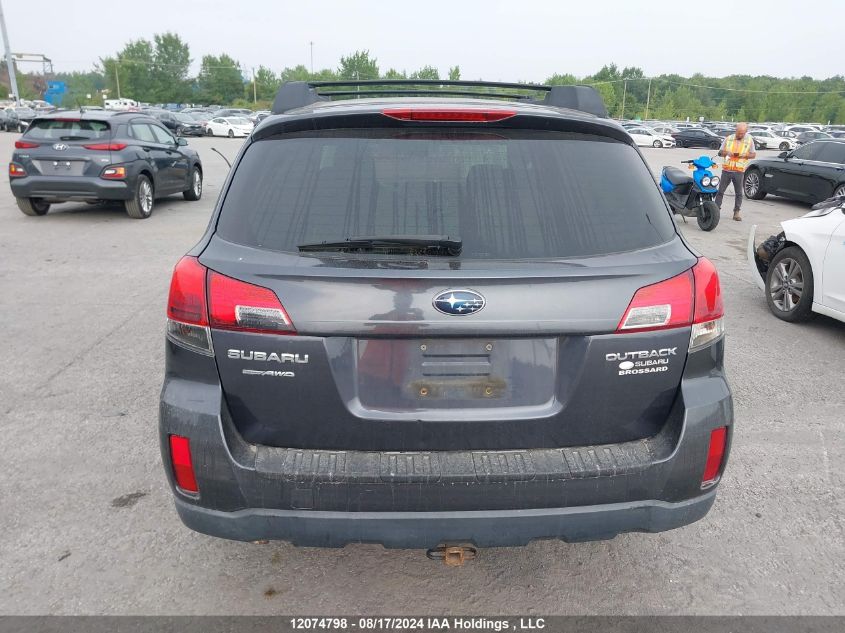 2012 Subaru Outback VIN: 4S4BRGGC6C1225279 Lot: 12074798