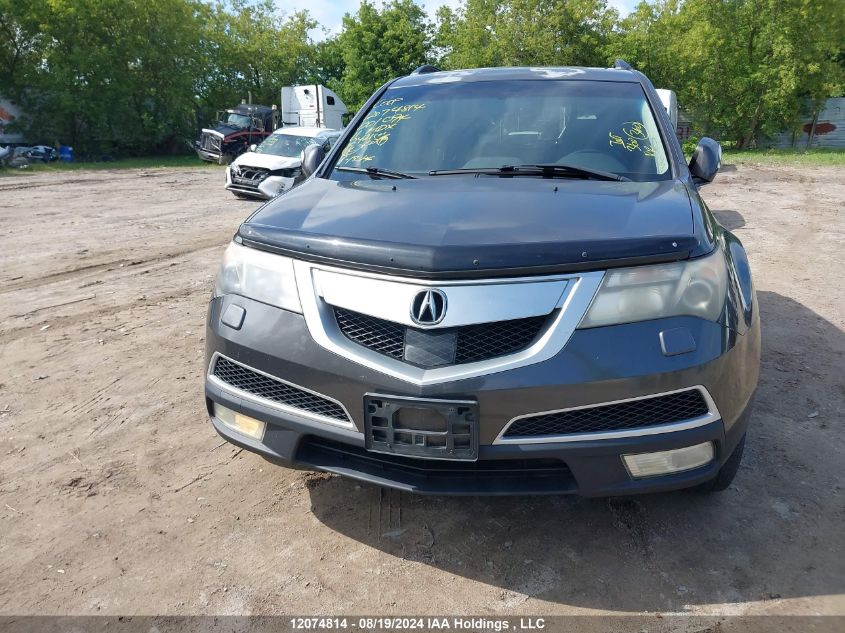 2011 Acura Mdx VIN: 2HNYD2H79BH001094 Lot: 12074814