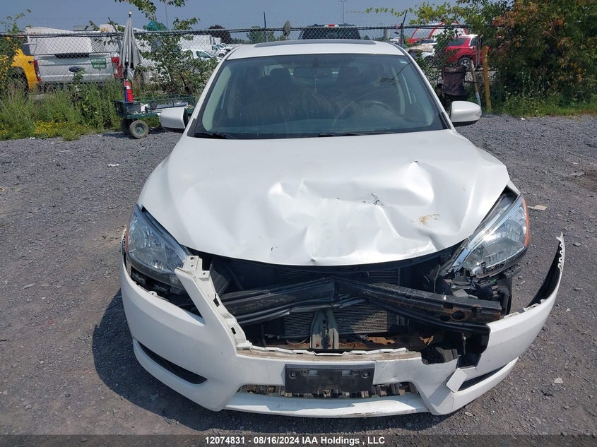 2013 Nissan Sentra S/Sv/Sr/Sl VIN: 3N1AB7AP3DL614264 Lot: 12074831