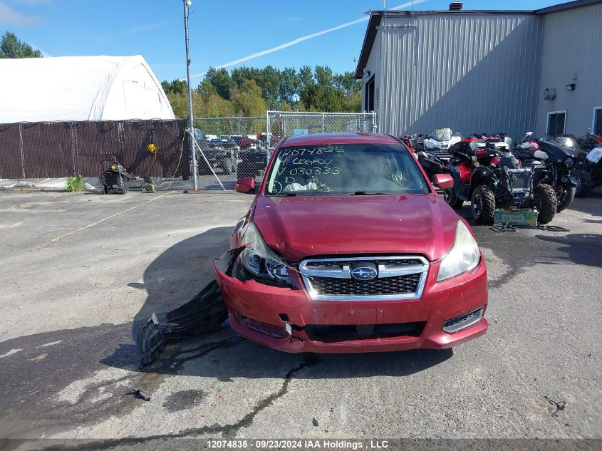 2014 Subaru Legacy VIN: 4S3BMGA61E3030333 Lot: 12074835