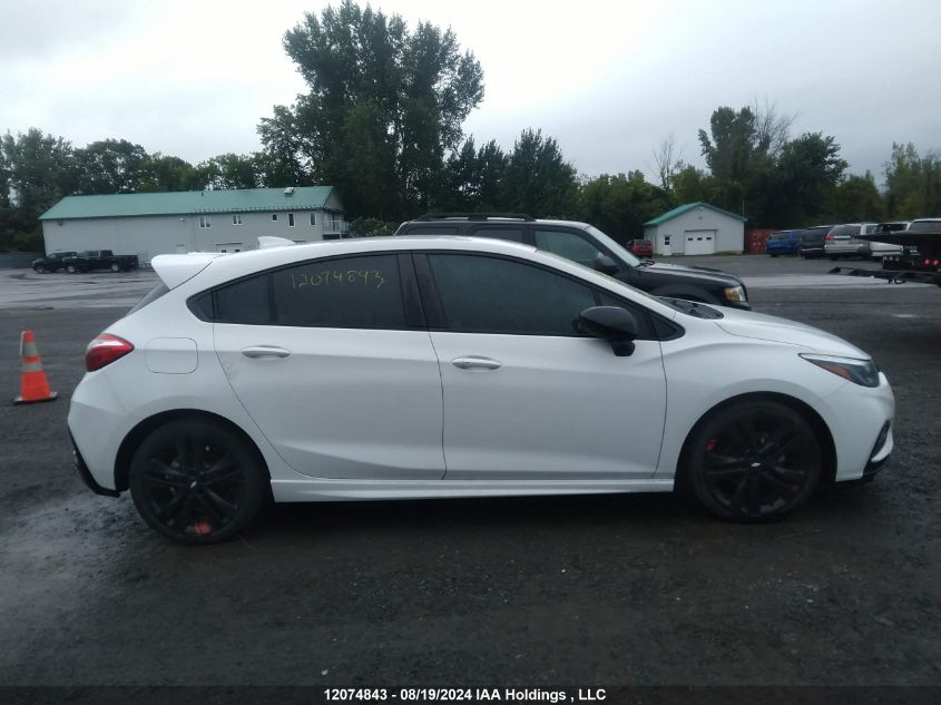 2018 Chevrolet Cruze VIN: 3G1BE6SM7JS539442 Lot: 12074843