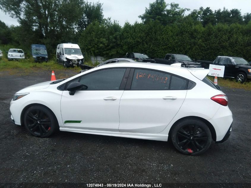 2018 Chevrolet Cruze VIN: 3G1BE6SM7JS539442 Lot: 12074843