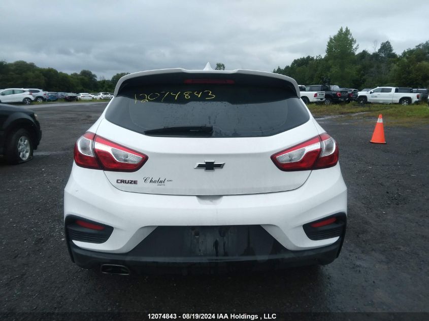 2018 Chevrolet Cruze VIN: 3G1BE6SM7JS539442 Lot: 12074843