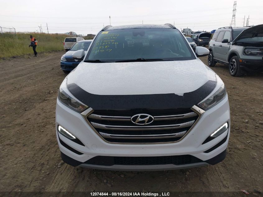 2017 Hyundai Tucson Limited/Sport And Eco/Se VIN: KM8J3CA20HU596546 Lot: 12074844