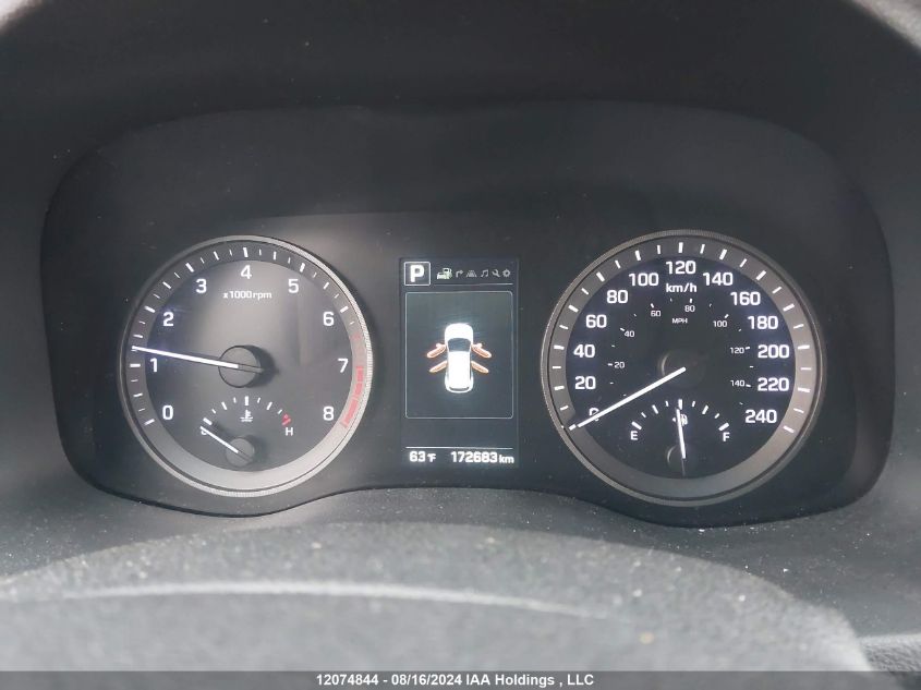 2017 Hyundai Tucson Limited/Sport And Eco/Se VIN: KM8J3CA20HU596546 Lot: 12074844