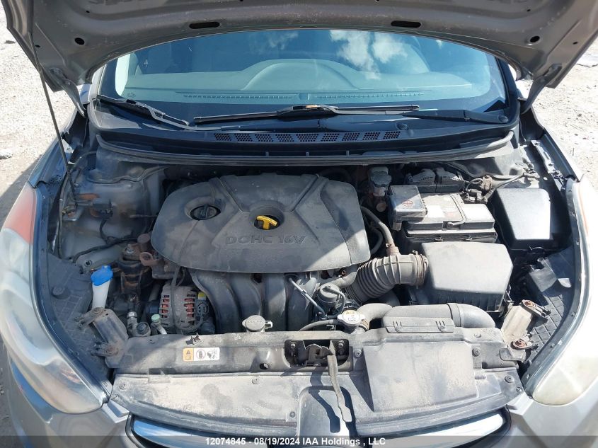 2013 Hyundai Elantra Gl VIN: 5NPDH4AE1DH214595 Lot: 12074845