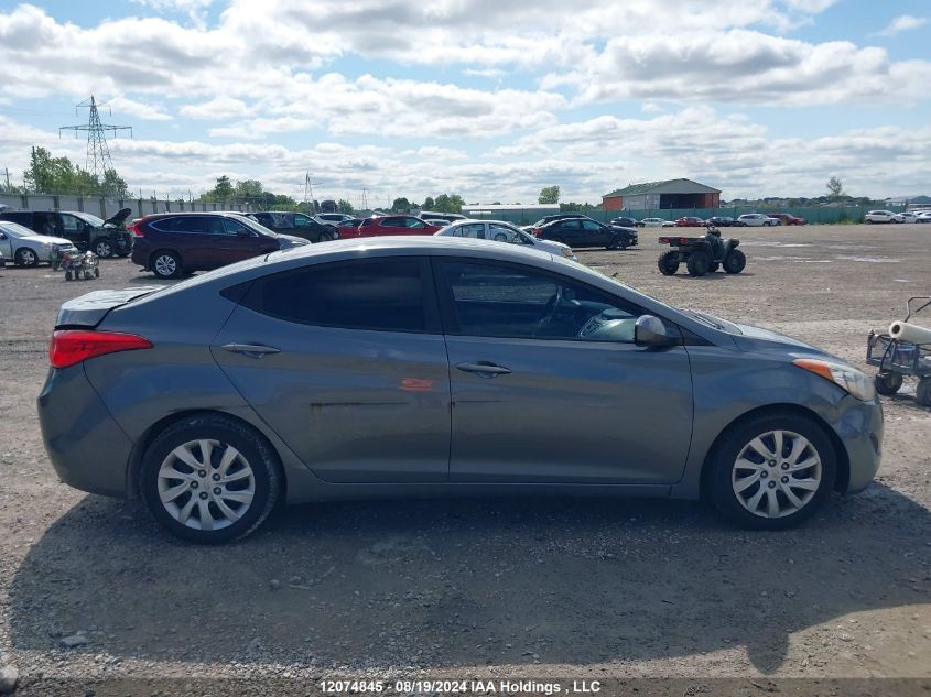 2013 Hyundai Elantra Gl VIN: 5NPDH4AE1DH214595 Lot: 12074845