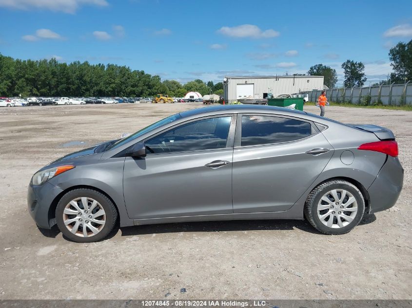 2013 Hyundai Elantra Gl VIN: 5NPDH4AE1DH214595 Lot: 12074845