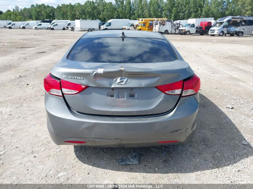 2013 Hyundai Elantra Gl VIN: 5NPDH4AE1DH214595 Lot: 12074845