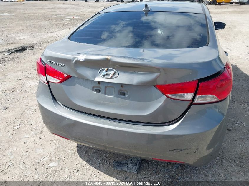 2013 Hyundai Elantra Gl VIN: 5NPDH4AE1DH214595 Lot: 12074845