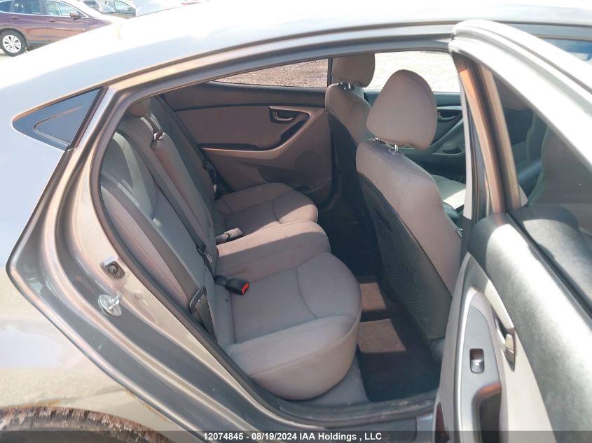 2013 Hyundai Elantra Gl VIN: 5NPDH4AE1DH214595 Lot: 12074845