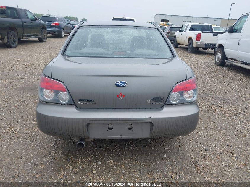 2006 Subaru Impreza 2.5I VIN: JF1GD67606H508291 Lot: 12074854