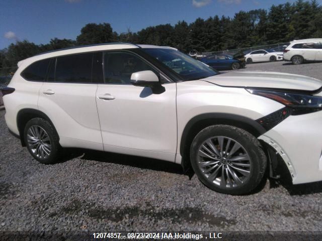 2021 Toyota Highlander Platinum VIN: 5TDFZRBH8MS068847 Lot: 12074857