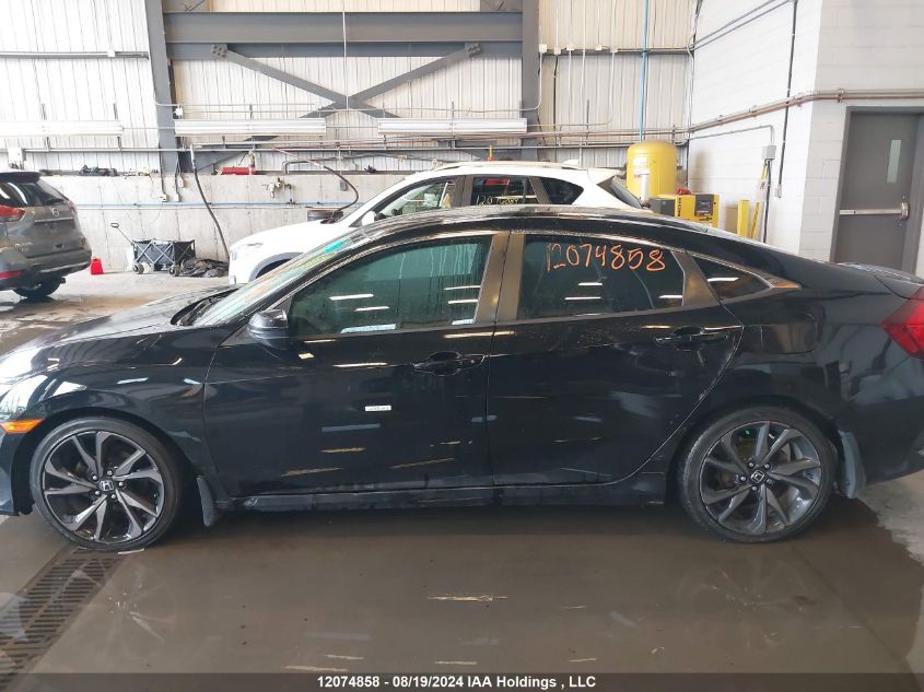 2020 Honda Civic Sedan VIN: 2HGFC2F89LH005807 Lot: 12074858