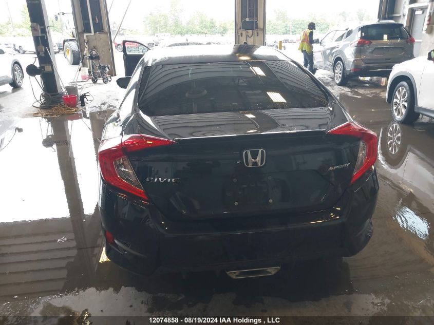 2020 Honda Civic Sedan VIN: 2HGFC2F89LH005807 Lot: 12074858