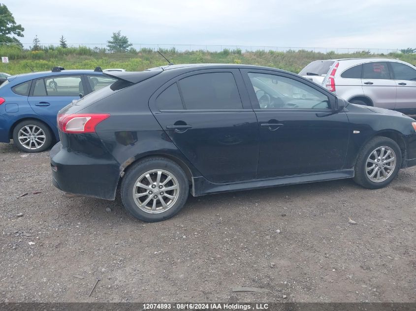 2011 Mitsubishi Lancer Es/Es Sport VIN: JA32X2HU0BU601135 Lot: 12074893