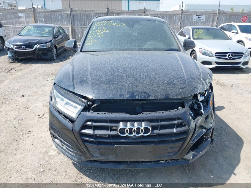 2019 Audi Q5 Technik S-Line VIN: WA1FNAFY7K2066755 Lot: 12074927