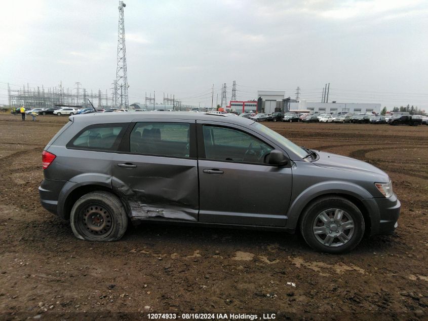 2013 Dodge Journey Se VIN: 3C4PDCAB6DT501536 Lot: 12074933