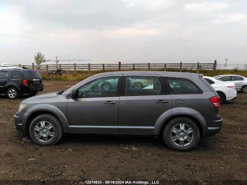 2013 Dodge Journey Se VIN: 3C4PDCAB6DT501536 Lot: 12074933