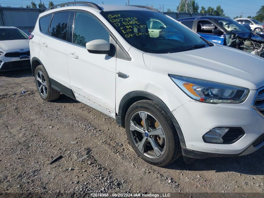 2017 Ford Escape Se VIN: 1FMCU0G98HUB92287 Lot: 12074958