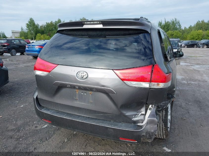 2011 Toyota Sienna Le 7 Passenger VIN: 5TDJK3DCXBS023919 Lot: 12074961