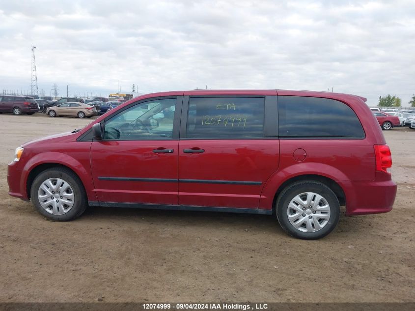 2016 Dodge Grand Caravan Se/Sxt VIN: 2C4RDGBG7GR201313 Lot: 12074999