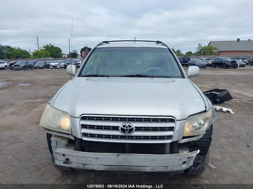 2003 Toyota Highlander Limited VIN: JTEHF21A430119447 Lot: 12075002