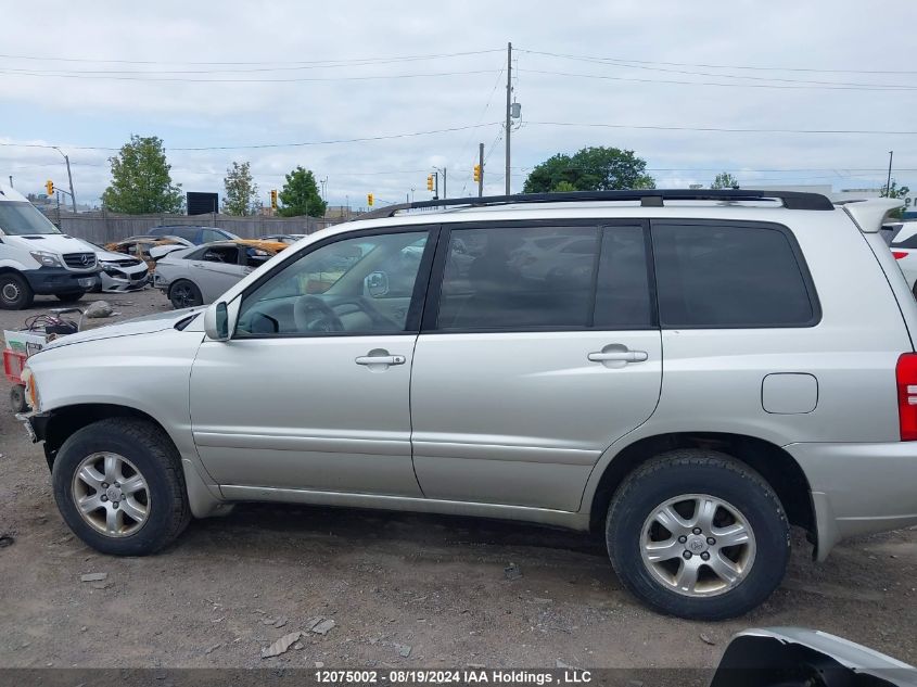 2003 Toyota Highlander Limited VIN: JTEHF21A430119447 Lot: 12075002