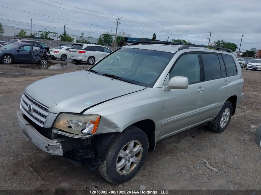 2003 Toyota Highlander Limited VIN: JTEHF21A430119447 Lot: 12075002